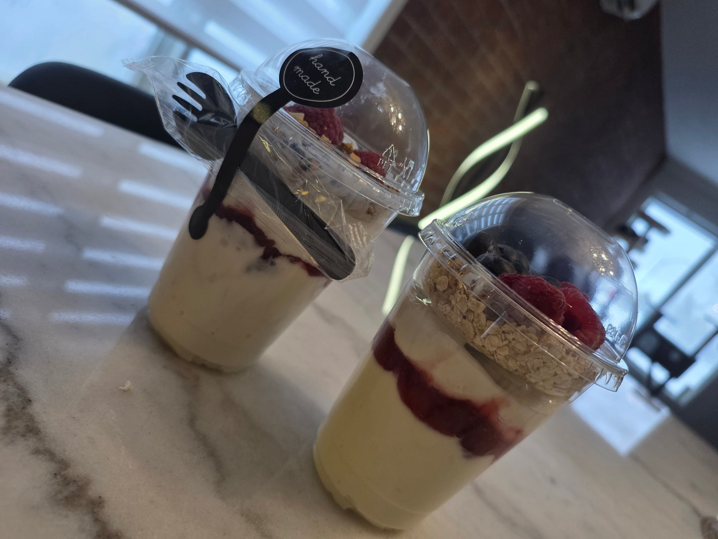 Yogourt parfait aux fruits